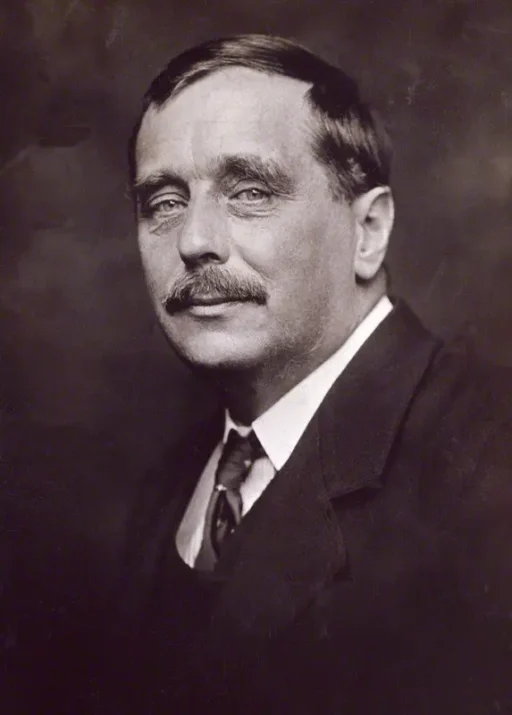 Portrait of H.G. Wells by George Charles Beresford
